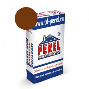 ЦВЕТНАЯ ЗАТИРКА PEREL RL КОРИЧНЕВАЯ